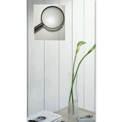 Paneel Struktura Weiß 1.300 X 202 X 10 Mm -Innendekorationen 12 893