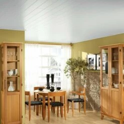 Paneel Struktura Weiß 1.300 X 202 X 10 Mm -Innendekorationen 12 894