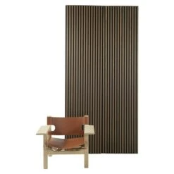 FibroTech Akustikpaneel Basic Smoked Oak, 2.440 X 605 X 22 Mm, 1 Paneel