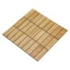 Wodewa Holzmosaik Eiche 288 X 288 X 4 Mm, 1 Matte, Motiv: Rechtecke -Innendekorationen 12 988