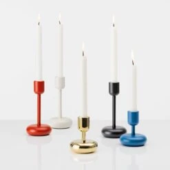 Iittala Kerzenhalter Nappula 183 Mm, Dunkelgrau 6 Iittala Kerzenhalter Nappula 183 Mm, Dunkelgrau -Innendekorationen 1Iittala iso HV copy