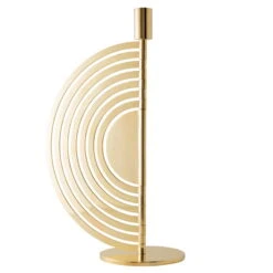 Klong Cirkus Kerzenhalter, Mittelgroß, Messing