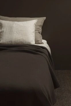 Polku Tagesdecke, 280 X 260 Cm, Grau -Innendekorationen 2 4 2 2 Polku bedspread grey interior4