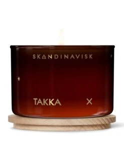 Skandinavisk Duftkerze Mit Deckel, TAKKA, 90 G -Innendekorationen 20122 4 TAKKA CANDLE 90G
