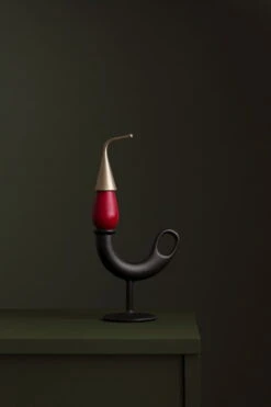 Sammu Kerzenlöscher, Messing -Innendekorationen 2022 Nedre Foss Christmas Sammu and Ildhane red candle 2