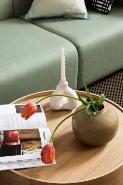 Hay Mini Swirl Kerzen, 10 Stück, Weiß -Innendekorationen 2022 01 25 FDS Ystavanpaiva VVV 8