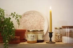 Candela Kerze, 23 Cm, 2 Stück, Honigfarben -Innendekorationen 2022 Collaboratorio 23cm 1