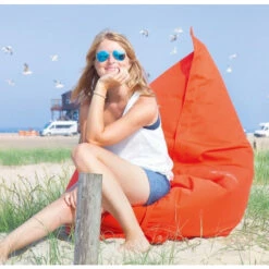 OUTBAG Meadow Sitzsack Plus - 160x130 Cm - Orange -Innendekorationen 296630 big 2