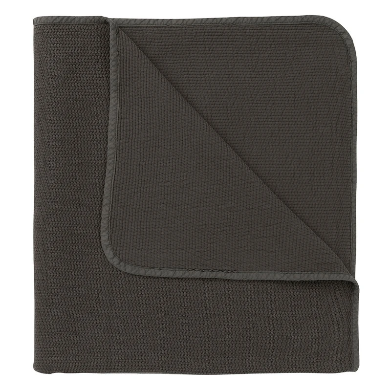 Alma Bettdecke 160 X 260 Cm, Lavagrau 3 Alma Bettdecke 160 X 260 Cm, Lavagrau