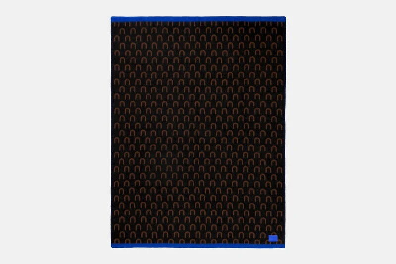 Arch Decke, 130 X 180 cm, Schwarz - Braun - Blau 6 Arch Decke, 130 X 180 cm, Schwarz - Braun - Blau – Bild 4