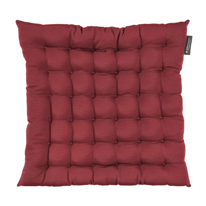 Pichler Como Sitzkissen - 42x42 Cm - Burgund 3 Pichler Como Sitzkissen - 42x42 Cm - Burgund