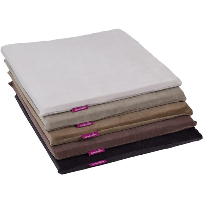 Farbenfreunde Sitzkissen Aus Nicky-Stoff - Mit Innenkissen - 40x40x2 Cm - Rubin 4 Farbenfreunde Sitzkissen Aus Nicky-Stoff - Mit Innenkissen - 40x40x2 Cm - Rubin – Bild 2