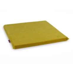 Farbenfreunde Sitzkissen Aus Nicky-Stoff - Mit Innenkissen - 40x40x2 Cm - Curry