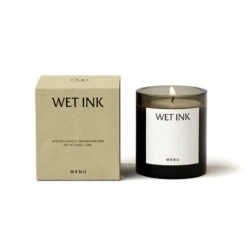 Menu Olfacte Duftkerze, 235 G, Wet Ink -Innendekorationen 3200049 Olfacte Scented Candle Wet Ink Poured Glass Candle 2