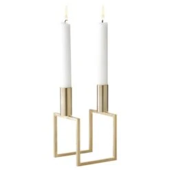 By Lassen Line Kerzenhalter, Messing