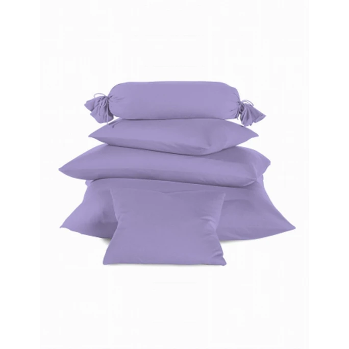Schlafgut Mako-Jersey Nackenrolle-Kissenbezug - Ø 15 X 40 Cm - Flieder 4 Schlafgut Mako-Jersey Nackenrolle-Kissenbezug - Ø 15 X 40 Cm - Flieder – Bild 2