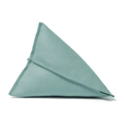 HEY-SIGN LILY Dreieck-Kissen Mit Füllung - 44x44x35 Cm - Aqua