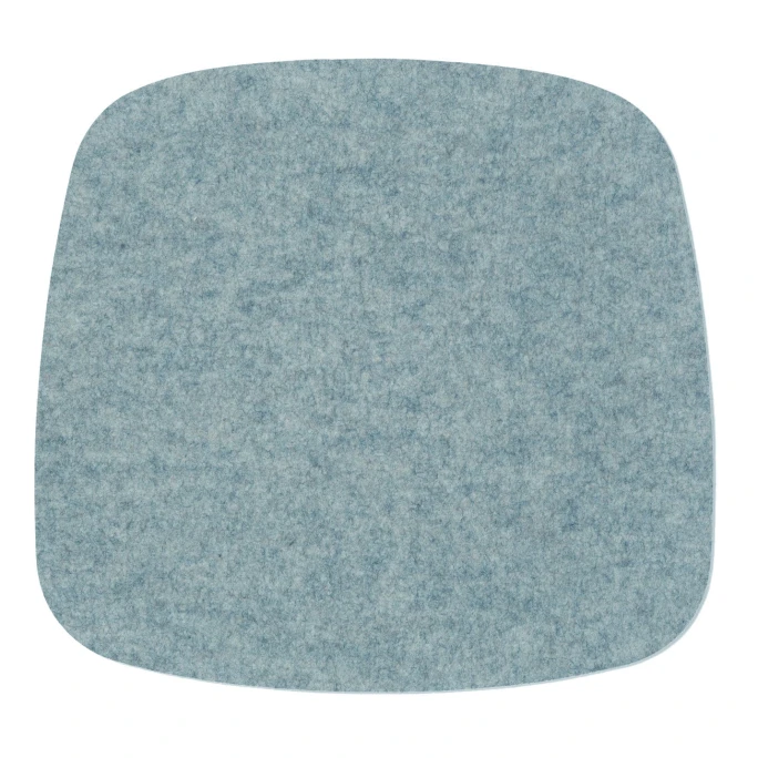 HEY-SIGN EAMES PLASTIC ARMCHAIR Gepolsterte Sitzauflage - 37x35 Cm - Pastelltürkis 3 HEY-SIGN EAMES PLASTIC ARMCHAIR Gepolsterte Sitzauflage - 37x35 Cm - Pastelltürkis