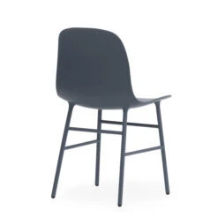 Normann Copenhagen Form Steel Stuhl - H 80 X B 48 X T 52 Cm - Blue -Innendekorationen 330731 big 3
