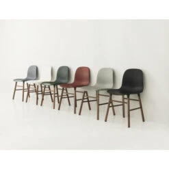 Normann Copenhagen Form Steel Stuhl - H 80 X B 48 X T 52 Cm - Blue -Innendekorationen 330731 big 4