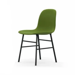 Normann Copenhagen Normann Form Black Stuhl Textil-gepolstert Fame - H 80 X B 48 X T 52 Cm - Green - 68035