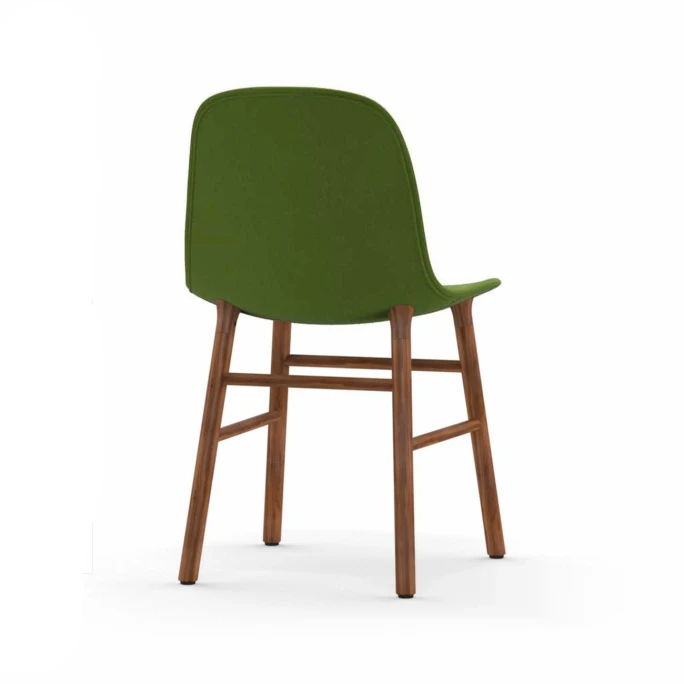 Normann Copenhagen Normann Form Walnut Stuhl Textil-gepolstert Fame - H 80 X B 48 X T 52 Cm - Green - 68035 5 Normann Copenhagen Normann Form Walnut Stuhl Textil-gepolstert Fame - H 80 X B 48 X T 52 Cm - Green - 68035 – Bild 3