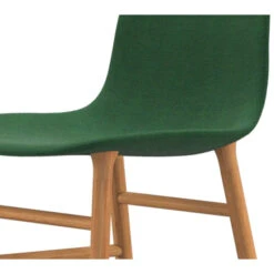 Normann Copenhagen Normann Rocking Oak Schaukelstuhl Textil-gepolstert Remix - H 73 X B 47 X T 67 Cm - Green - 982 -Innendekorationen 331024 big 3