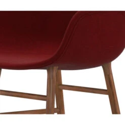 Normann Copenhagen Normann Form Walnut Lehnstuhl Textil-gepolstert Breeze Fusion - H 80 X B 56 X T 52 Cm - Red 4401 8 Normann Copenhagen Normann Form Walnut Lehnstuhl Textil-gepolstert Breeze Fusion - H 80 X B 56 X T 52 Cm - Red 4401 -Innendekorationen 331070 big 3