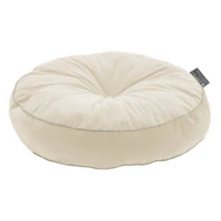 Pichler MELVA Bodenkissen Mit Füllung - Ø 60 Cm - Weiß -Innendekorationen 335504 big 1