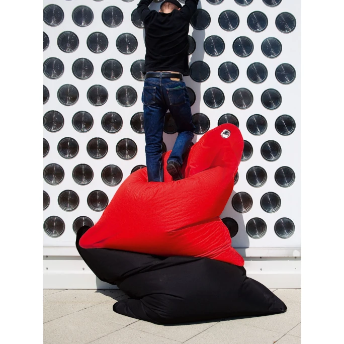 Sitting Bull THE BULL Sitzsack - 190x130 Cm - Flammenrot 5 Sitting Bull THE BULL Sitzsack - 190x130 Cm - Flammenrot – Bild 3