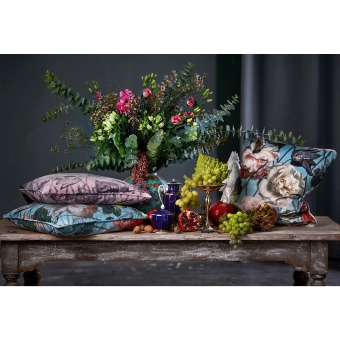 Apelt Unique Sybilla Kissenhülle - 46x46 Cm - Blau/bunt 4 Apelt Unique Sybilla Kissenhülle - 46x46 Cm - Blau/bunt – Bild 2