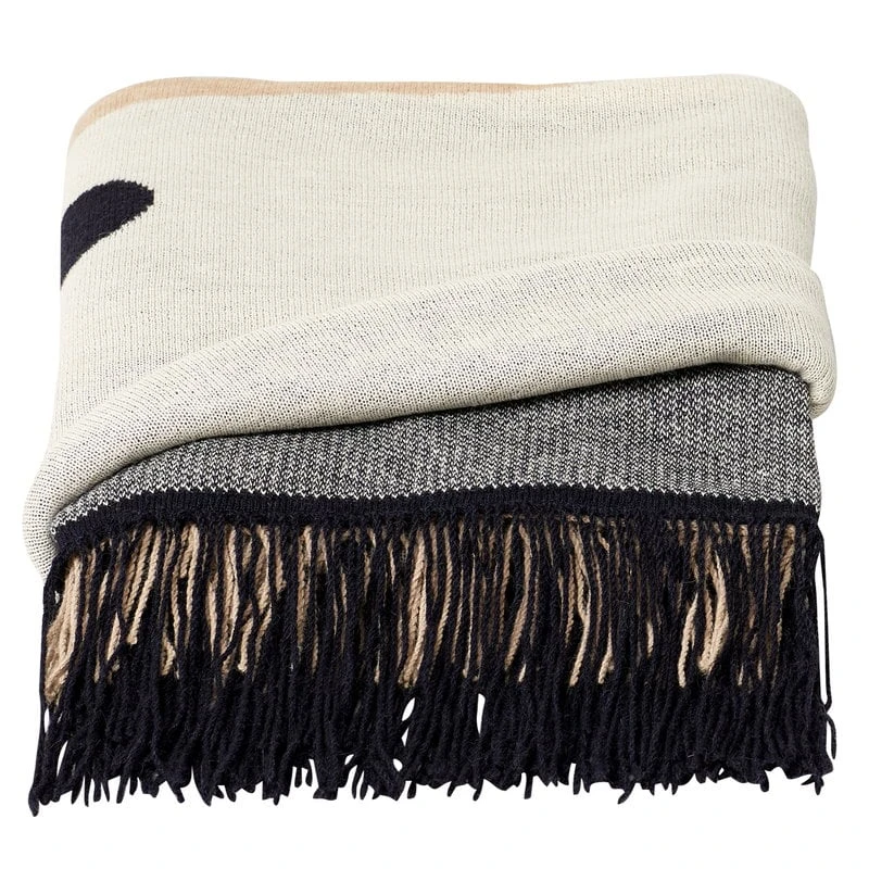 Aymara Plaid, 190 X 130 cm, Muster In Cremeweiß 4 Aymara Plaid, 190 X 130 cm, Muster In Cremeweiß – Bild 2