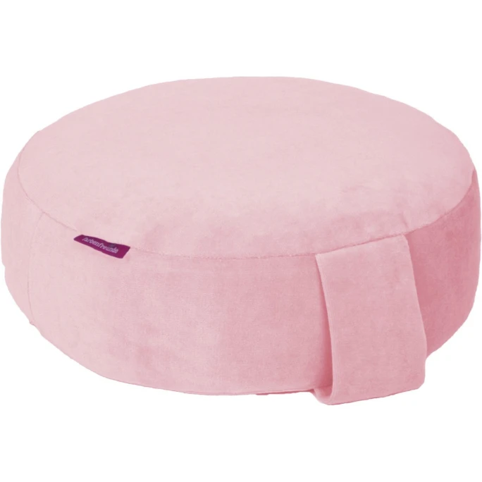 Farbenfreunde Yoga Bodenkissen Aus Nicky-Stoff - Ø 31 Cm - Höhe 11 Cm - Ice Rose 3 Farbenfreunde Yoga Bodenkissen Aus Nicky-Stoff - Ø 31 Cm - Höhe 11 Cm - Ice Rose