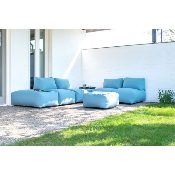 Sitting Bull ZIPP Sitzsack-Liege Outdoor - L 115 X B 75 Cm - Höhe 36 Cm - Almond 6 Sitting Bull ZIPP Sitzsack-Liege Outdoor - L 115 X B 75 Cm - Höhe 36 Cm - Almond – Bild 4