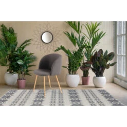 Kayoom Celina Stühle 2er-Set - 2 Stühle à 56 X 54 Cm - H 84 Cm - Schwarz -Innendekorationen 377406 big 1