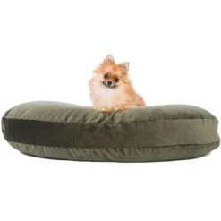 LABONI LUNA LOUNGE-KISSEN FÜR HUNDE - 90x65 Cm - Höhe 20 Cm - Olive Green -Innendekorationen 377594 big 21