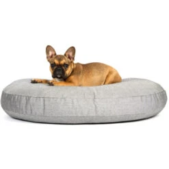 LABONI LUNA INDOOR & OUTDOOR LOUNGE-TIERKISSEN FÜR HUNDE - 90x65 Cm - Höhe 20 Cm - Black Silk