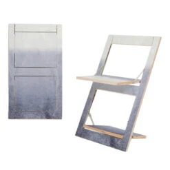 AMBIVALENZ Fläpps Fading Grey By Monika Strigel Klappstuhl - H/B/T 75 X 47 X 45 Cm - Fading Grey