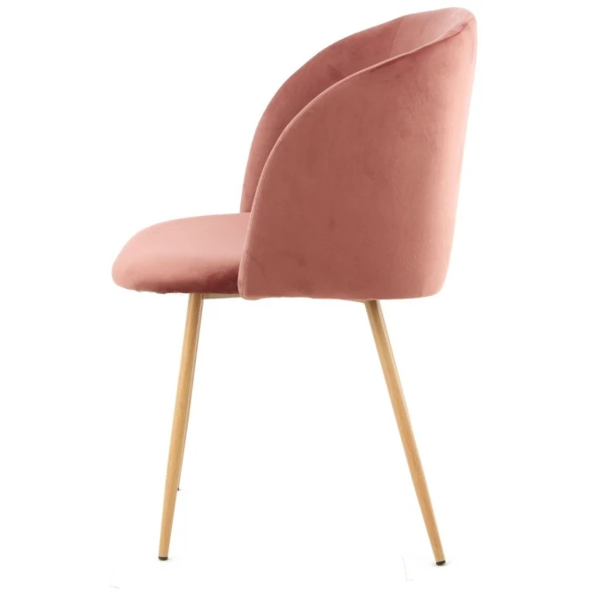 Kayoom STUHL Celina 110 2er-Set - 2 Stühle à 56x54x84 Cm - Rosa 5 Kayoom STUHL Celina 110 2er-Set - 2 Stühle à 56x54x84 Cm - Rosa – Bild 3