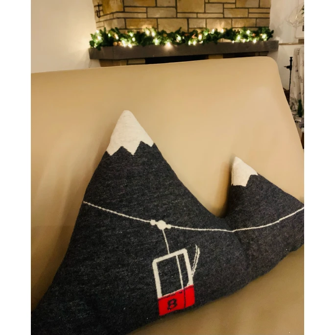 David Fussenegger BERG Kissen Mit Füllung - 65x40 Cm - Anthrazit 7 David Fussenegger BERG Kissen Mit Füllung - 65x40 Cm - Anthrazit – Bild 5