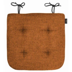 Apelt Uni-Basic Valencia Stuhlkissen - 37x37 Cm - Orange