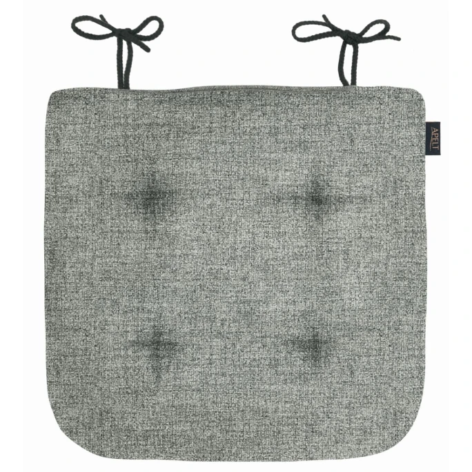 Apelt Uni-Basic Valencia Stuhlkissen - 37x37 Cm - Grau 3 Apelt Uni-Basic Valencia Stuhlkissen - 37x37 Cm - Grau
