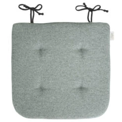 Apelt Uni-Basic Vermont Sitzkissen - 37x37 Cm - Grau