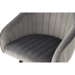 Kayoom Stuhl Jodie 125 - 2er-Set - 2 Stühle à 59 X 56 X 86 Cm - Dunkelgrau -Innendekorationen 406330 big 4