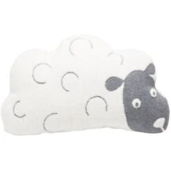 David Fussenegger Kids Schaf Gefülltes Kissen - 30x50 Cm - Grau
