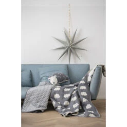 David Fussenegger Kids Schaf Gefülltes Kissen - 30x50 Cm - Grau -Innendekorationen 410139 big 3