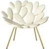 Qeeboo Filicudi Sessel - 93 X 72 X 85 Cm - White-brass