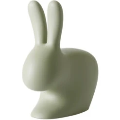 Qeeboo Rabbit Chair Stuhl - 68,8 X 39,5 X 80 Cm - Balsam Green