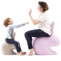 Qeeboo Rabbit Chair Stuhl - 68,8 X 39,5 X 80 Cm - Pink -Innendekorationen 412174 big 3