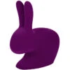 Qeeboo Rabbit Chair Velvet Finish Stuhl - 68,8 X 39,5 X 80 Cm - Purple -Innendekorationen 412186 big 0